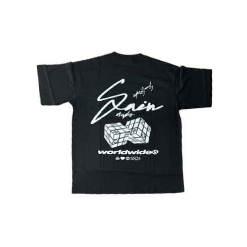 INTERNATIONAL BLACK TEE