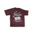 INTERNATIONAL BURGUNDY TEE