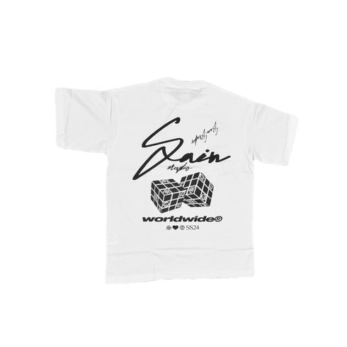 INTERNATIONAL WHITE TEE